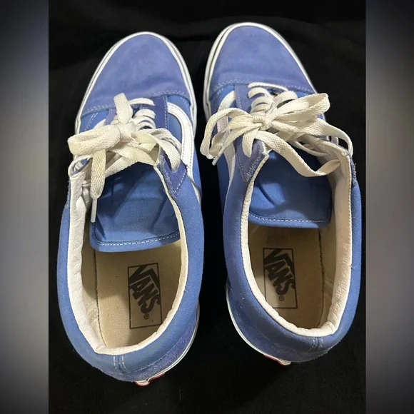 Vans Old School Sneaker Light Blue Size 12 Men's - Picture 7 of 10